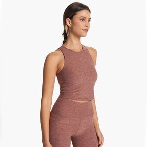 Vuori Elevation Plyo Tank in Hazelnut Heather